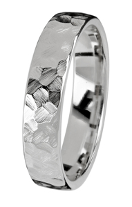 DUETTO, valkokultasormus, ROCK