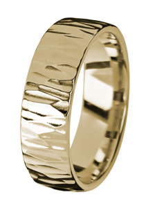 DUETTO, keltakultasormus, WOOD