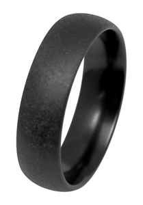 BLACK DUETTO , MATT FINISH RING