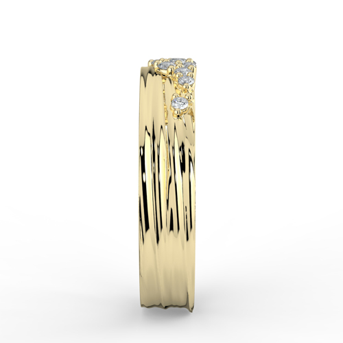 Timanttisormus 4,5mm  FLOW - Kultakeskus Oy
