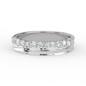 Timanttisormus 3,7mm  FLOW - Kultakeskus Oy