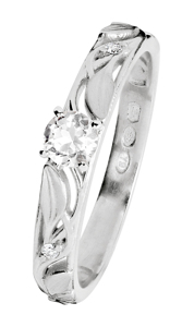 TIMANTTISORMUS TOPAASILLA OFELIA