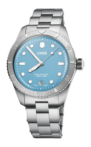 Oris Divers 65 cotton candy blue - Kultakeskus Oy