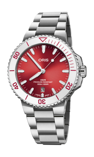 Oris Aquis Date Watermelon - Kultakeskus Oy