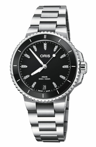 Oris Aquis Date Diamonds - Kultakeskus Oy