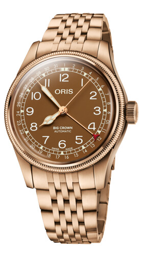 Oris big crown pointer date bronze - Kultakeskus Oy