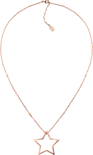 OVERSIZED STAR NECKLACE RG - Kultakeskus Oy