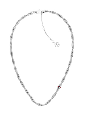 THJ Braided metal SS necklace - Kultakeskus Oy