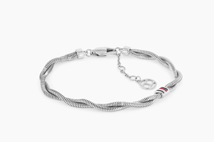 THJ Braided metal SS Bracelet