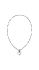 THJ TOGGLE HEART WOMENS NECKLACE