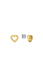 THJ TOGGLE HEART EARRINGS
