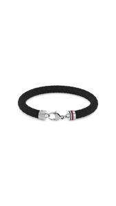 THJ SILICONE BRACELET BLACK