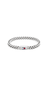 THJ BRAIDED METAL BRACELET