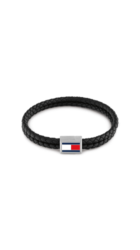 THJ 3D Flag Leather bracelet - Kultakeskus Oy