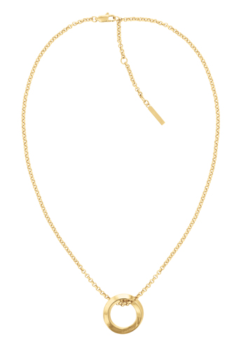 CALVIN KLEIN TWISTED RING NECKLACE - Kultakeskus Oy