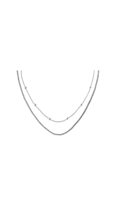 CALVIN KLEIN Layered necklace