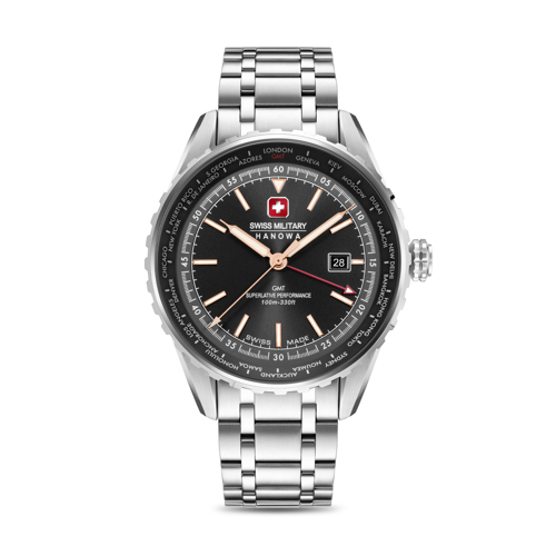SWISS MILITARY HANOWA AFTERBURN GMT - Kultakeskus Oy