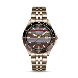 SWISS MILITARY HANOWA FLAGSHIP TIGER IRON L.E.