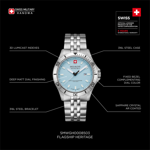 SWISS MILITARY HANOWA FLAGSHIP HERITAGE - Kultakeskus Oy