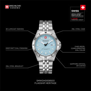 SWISS MILITARY HANOWA FLAGSHIP HERITAGE - Kultakeskus Oy