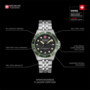 SWISS MILITARY HANOWA FLAGSHIP HERITAGE - Kultakeskus Oy
