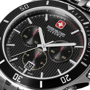SWISS MILITARY HANOWA FLAGSHIP HERITAGE CHRONO - Kultakeskus Oy