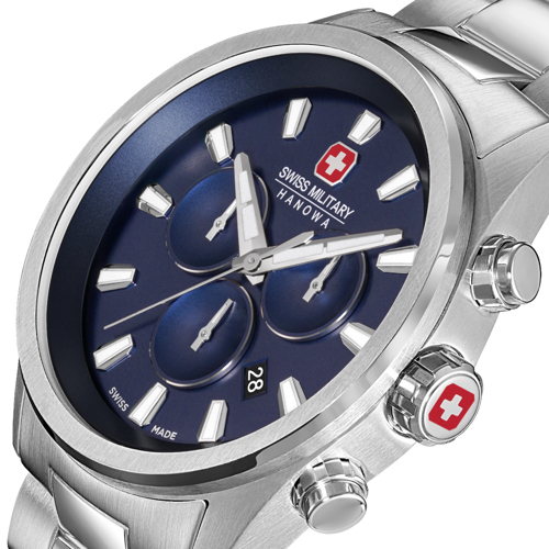 SWISS MILITARY HANOWA NAVALUS PRO CHRONO II - Kultakeskus Oy
