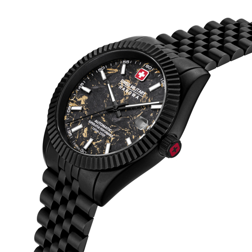 SWISS MILITARY HANOWA BLACK FORGED - Kultakeskus Oy