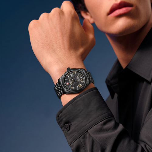 SWISS MILITARY HANOWA BLACK FORGED - Kultakeskus Oy